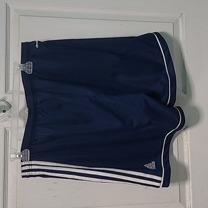 Adidas navy blue shorts size XL